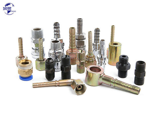 quality JIS BSP メトリック NPT スレッドホース パイプフィッティング ハイドロリックアダプタ クリップフィッティング カスタム factory